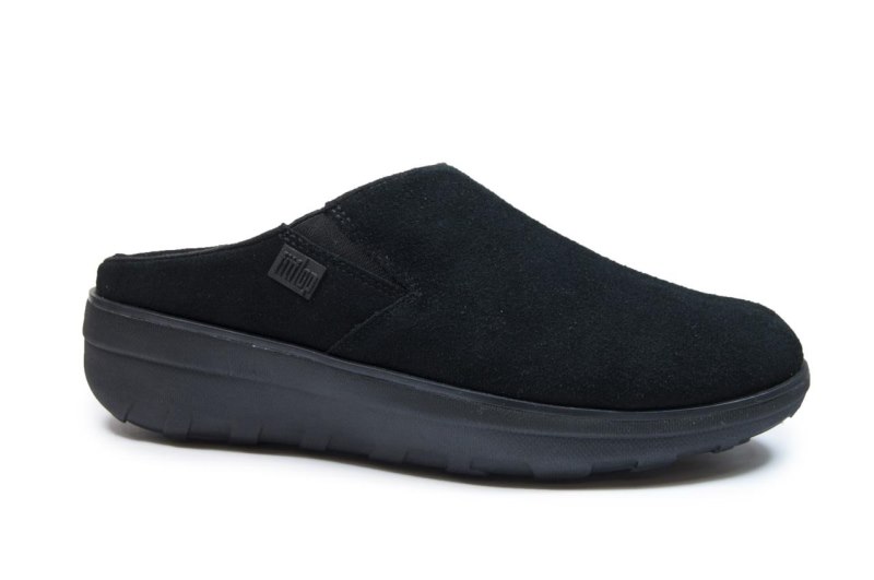 Hermosa Fitflop Tm B80001 Pantuflas de Hombre en negro 49QT 2751